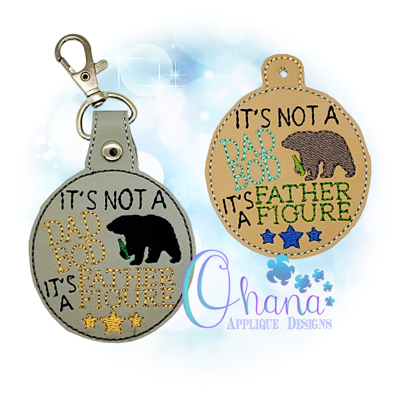 OAD Dad Bod KC 2000 Father Figure Key Chain