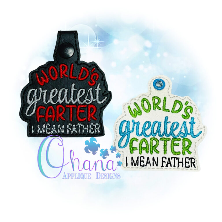World's Greatest Farter Key Chain