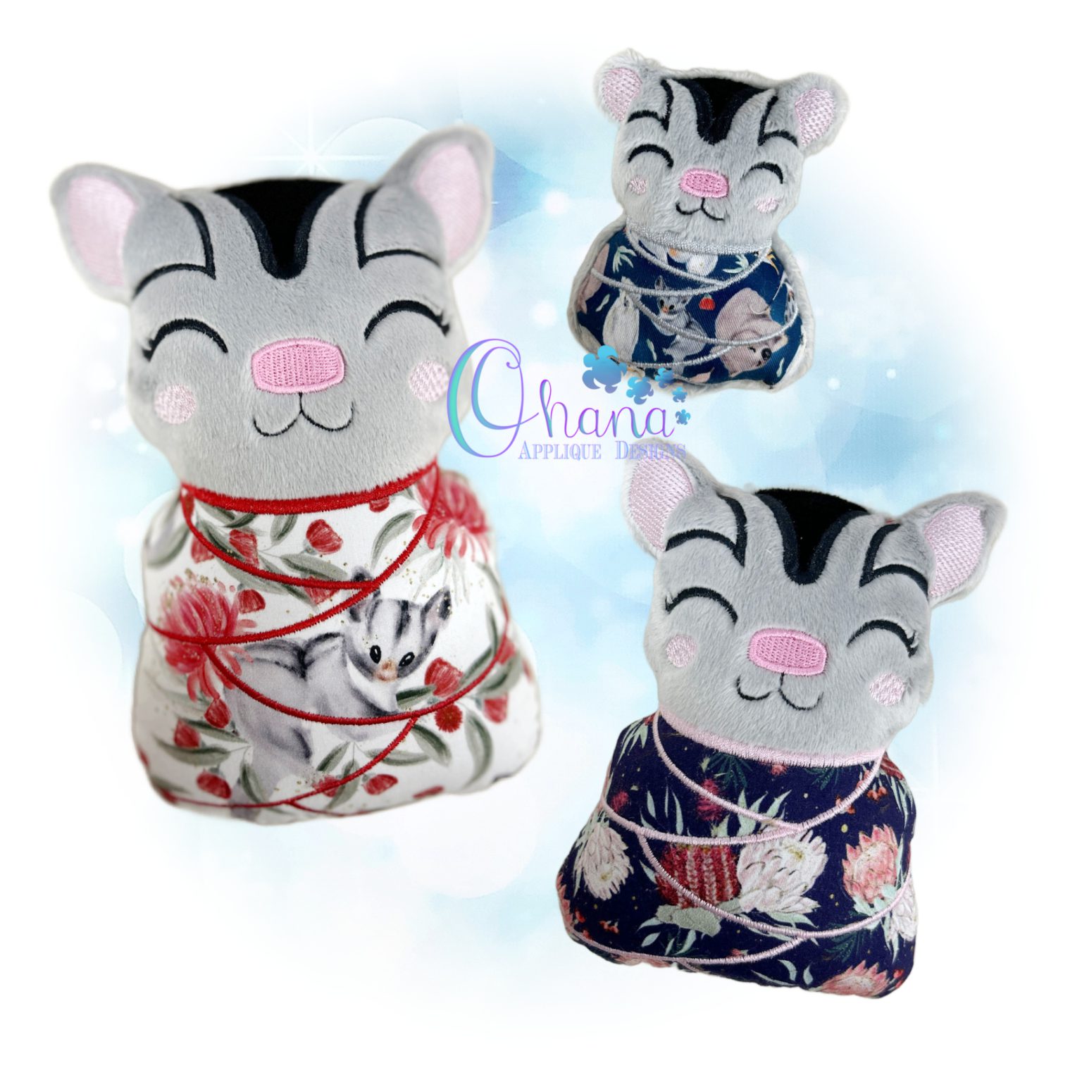 OAD Swaddle Baby Sugar Glider Stuffie 2000 copy Swaddle Baby Sugar Glider