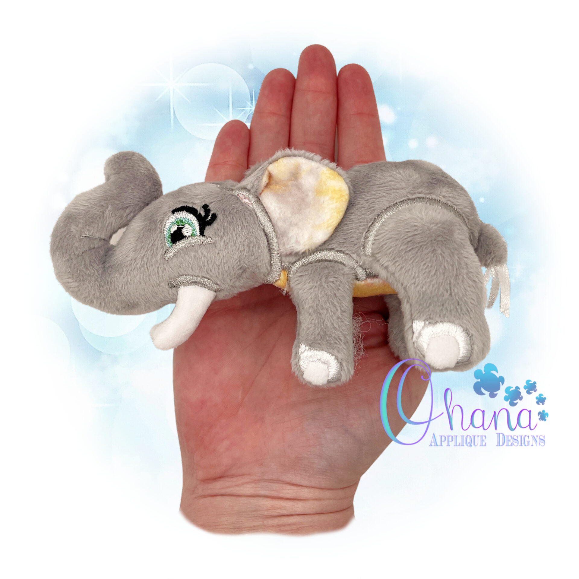 3D Elephant Stuffie