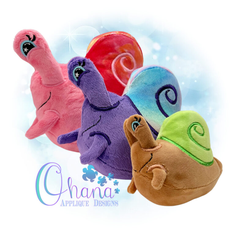 3D Snail Stuffie