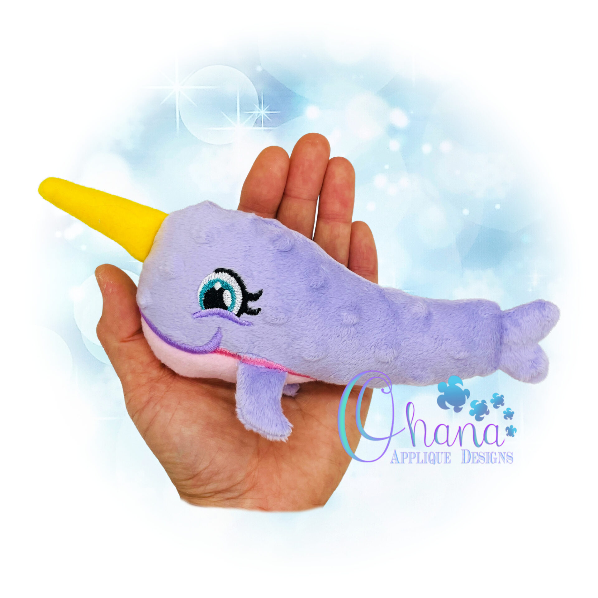 3D Narwhal Stuffie