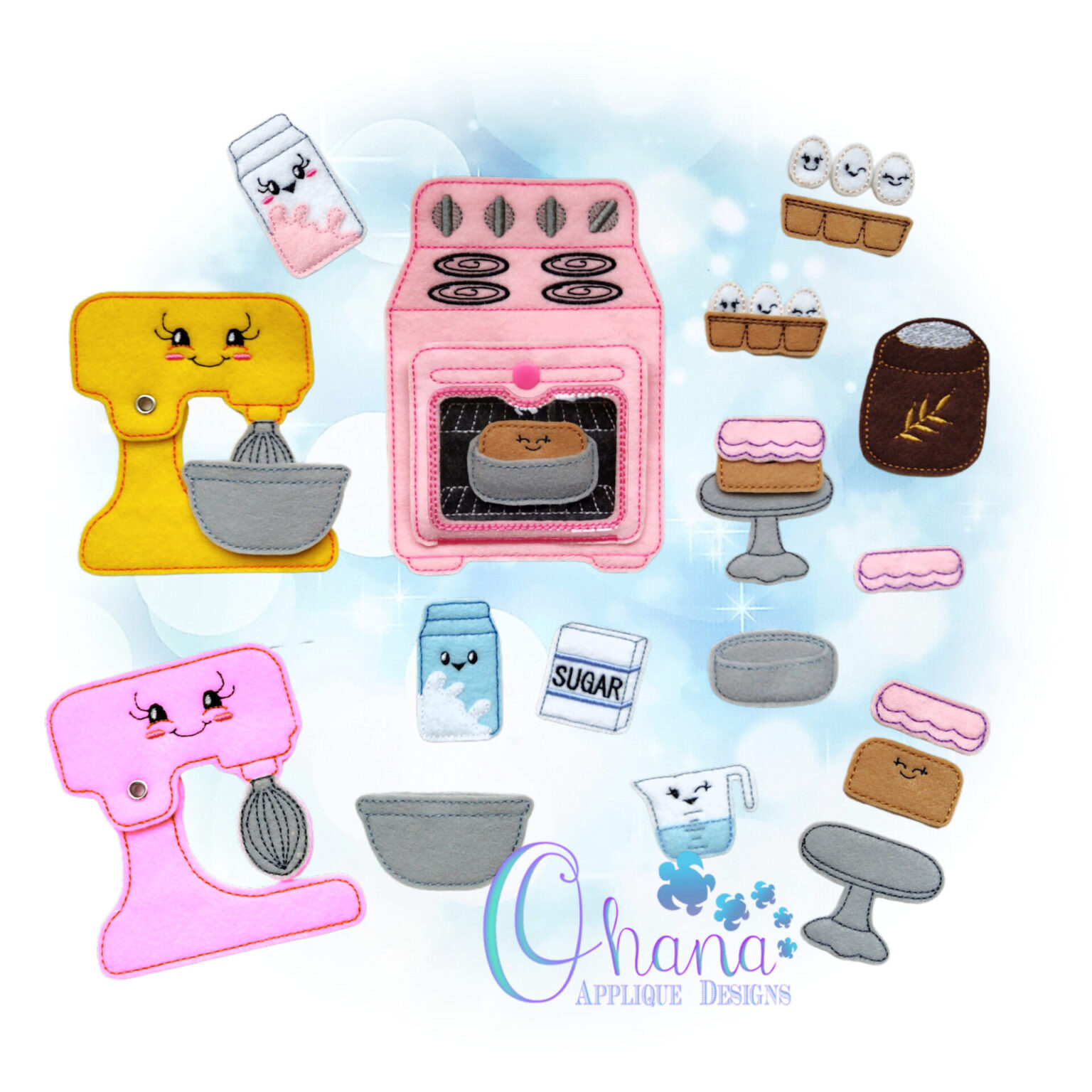 OAD Baking Play Set 2000 Baking Kit Play Set