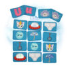 OAD Letter U Matching AK 2000 Letter U Matching Card Game