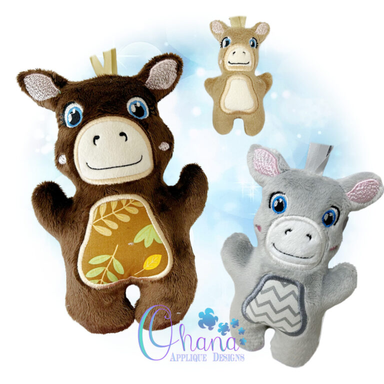 Darla Donkey Stuffie