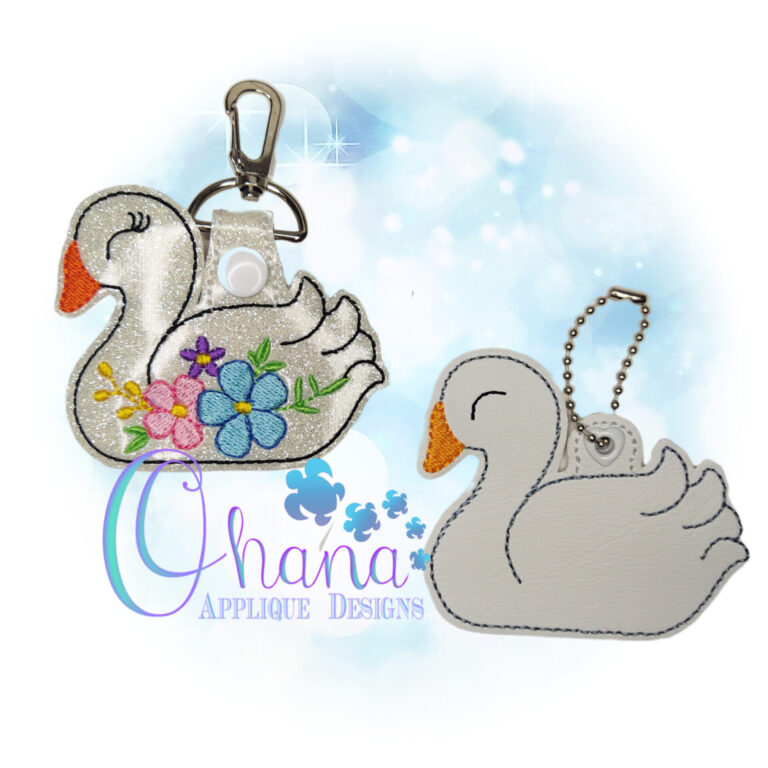 Swan Key Chain