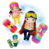 OAD Snowboarder Stuffie 2000 copy 3 Snowboarder Stuffie