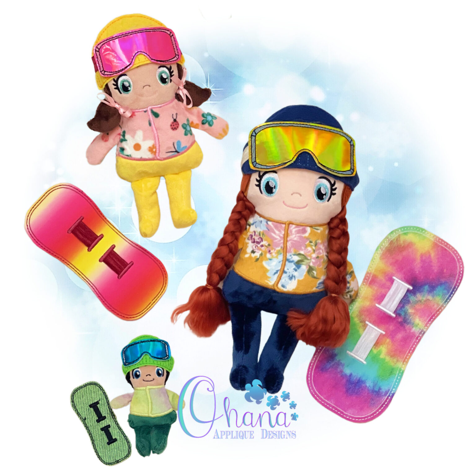 OAD Snowboarder Stuffie 2000 copy 3 Snowboarder Stuffie