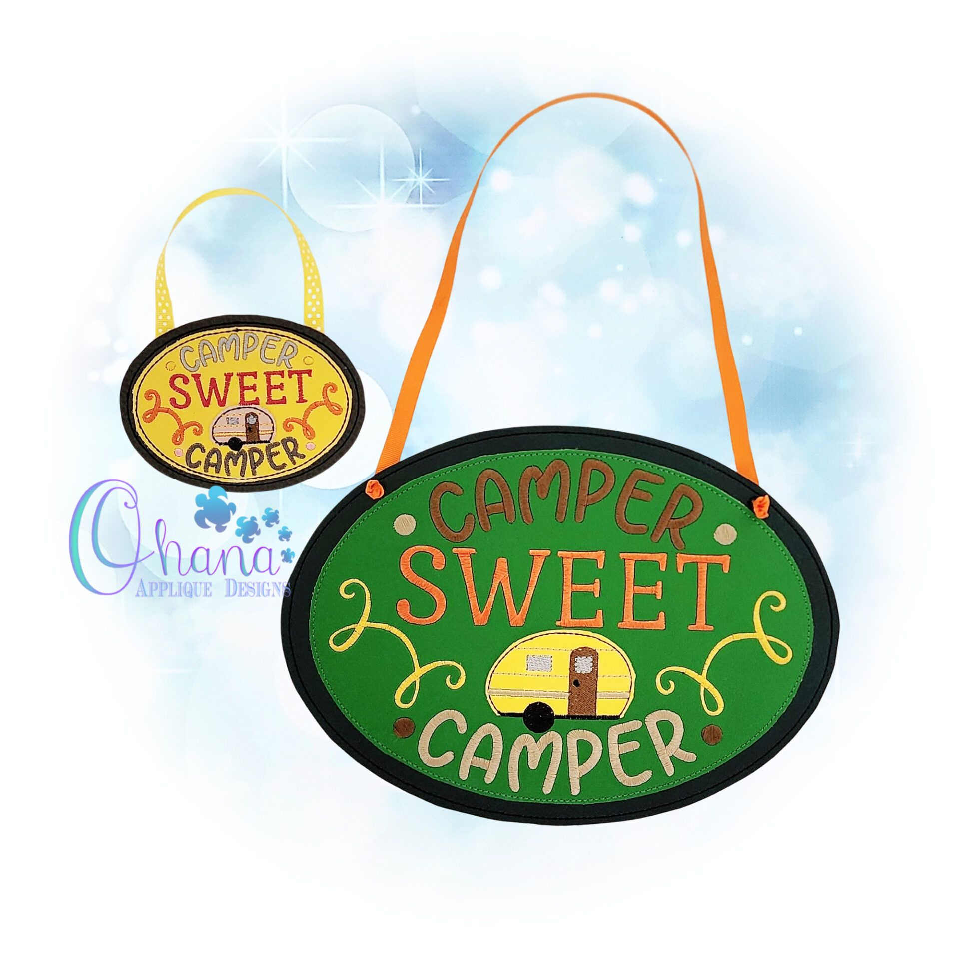 Camper Sweet Camper Door Hanger