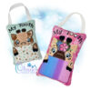 OAD Floral Giraffe TFP 2000 copy Giraffe Tooth Fairy Pillow