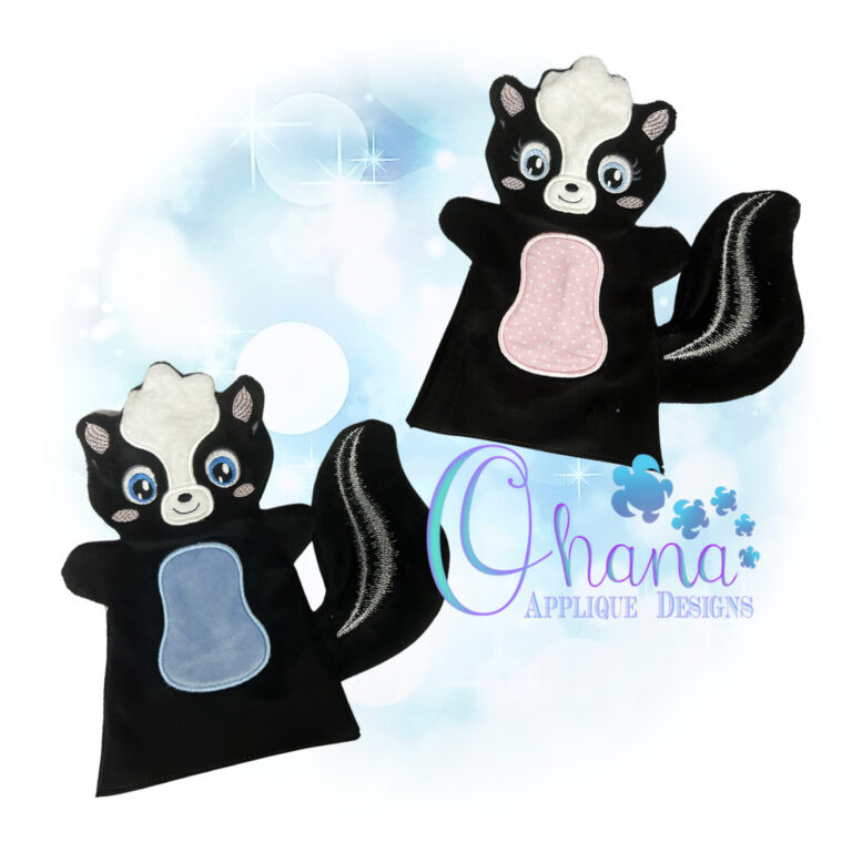 Skunk Hand Puppet