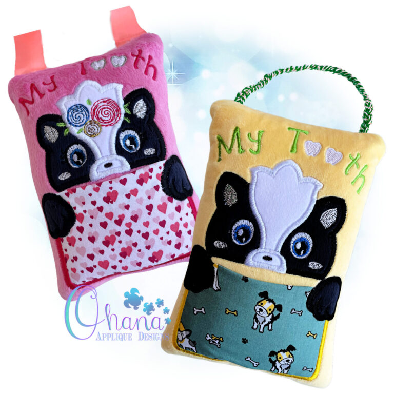 Skunk Tooth Fairy Pillow