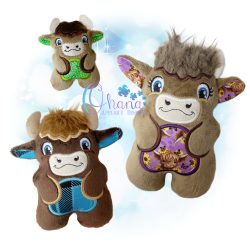 Chubby Highland Cow Stuffie