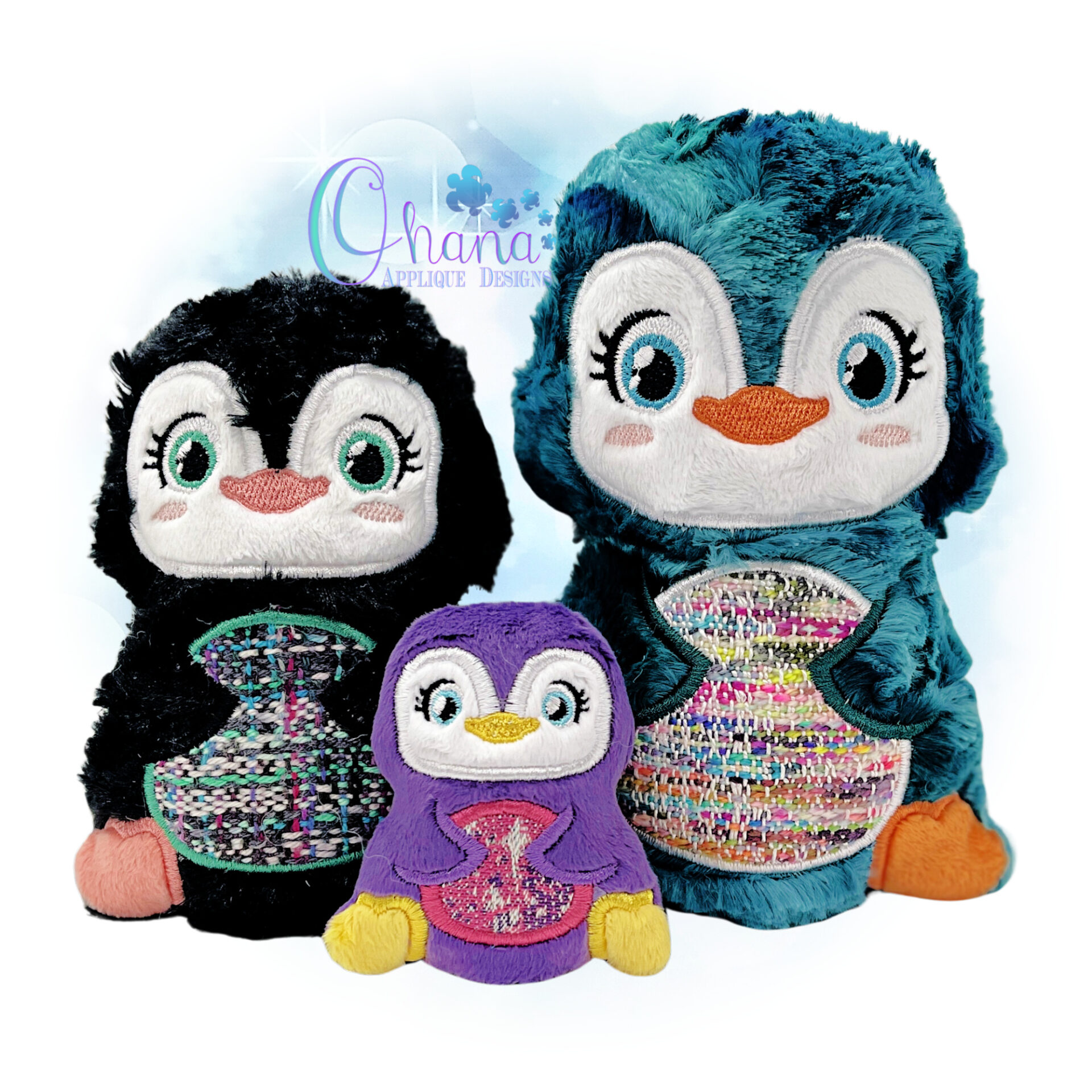 Pocket Penguin Stuffie Embroidery