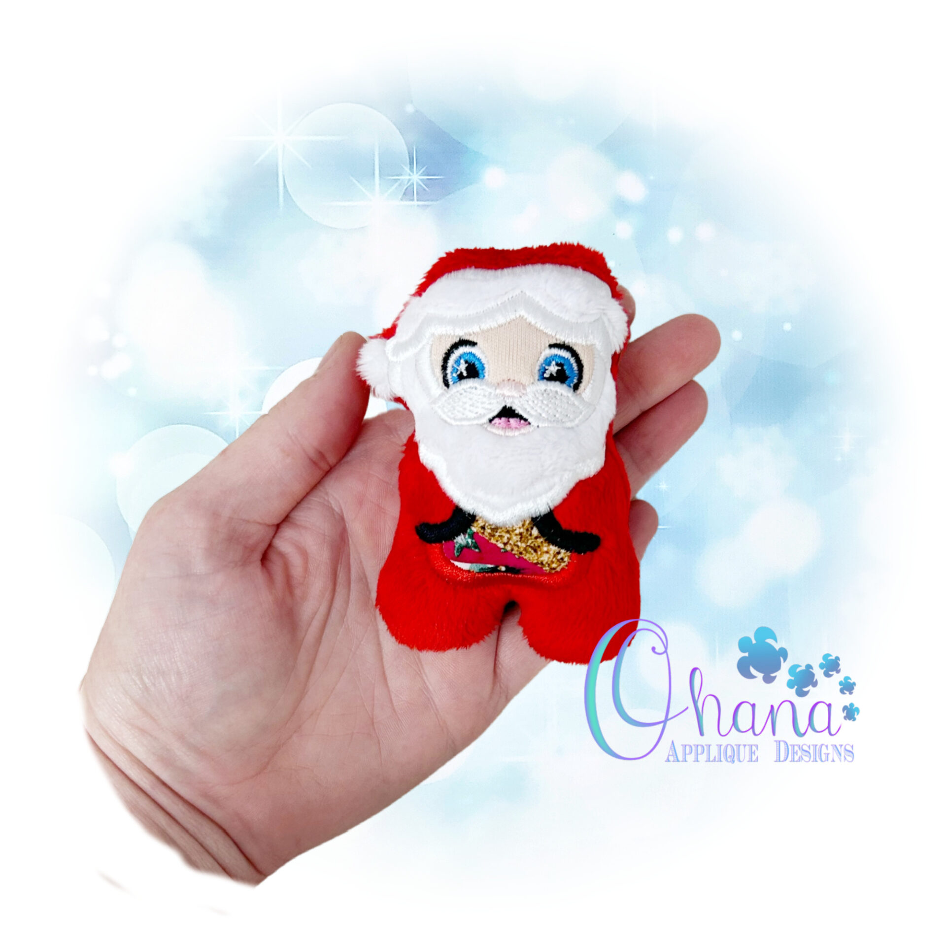 OAD Chubby Santa Claus Stuffie 2000