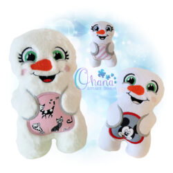 Chubby Snowman Stuffie
