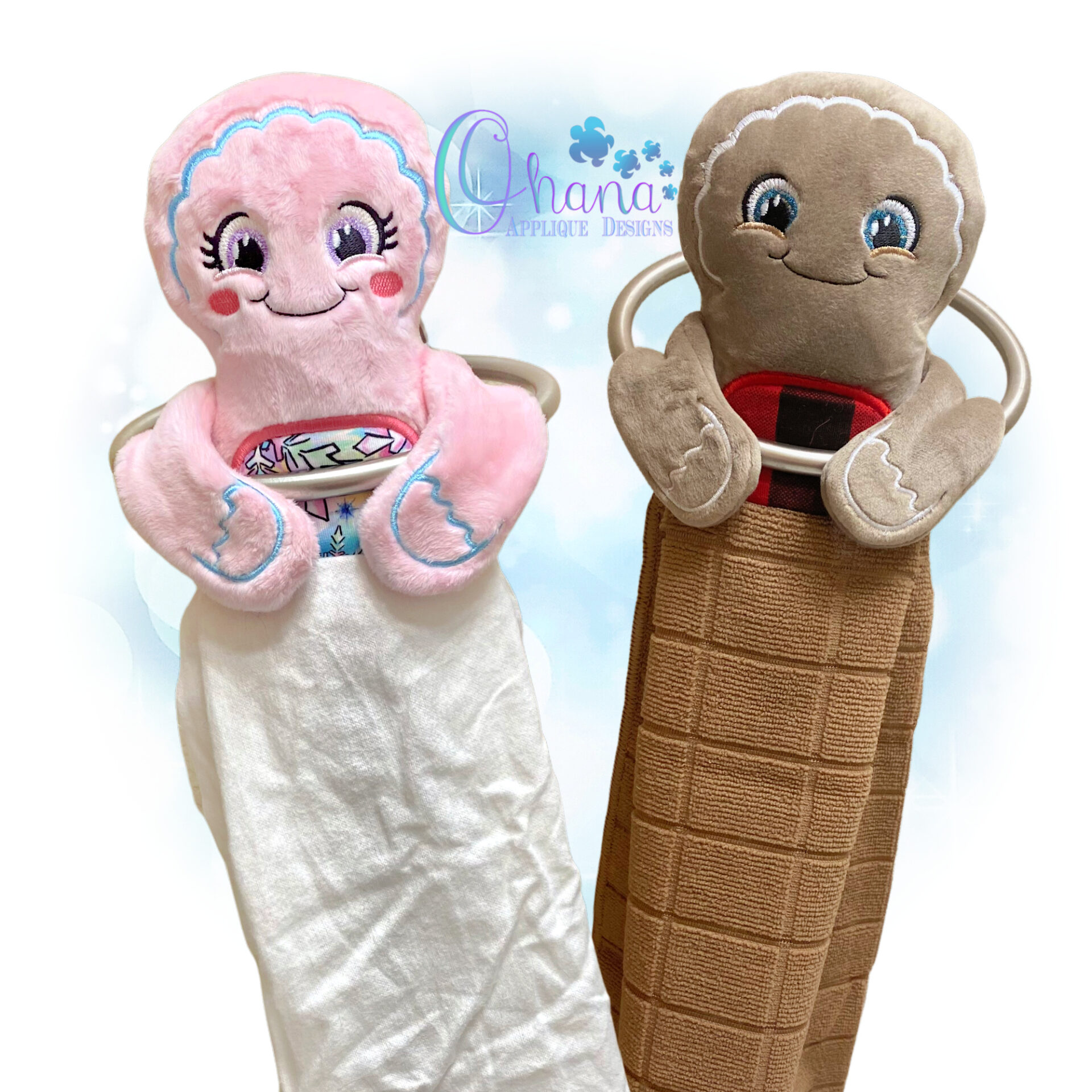 Gingerbread Hand Towel Holder