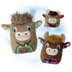 Highland Cow Eggie Stuffie