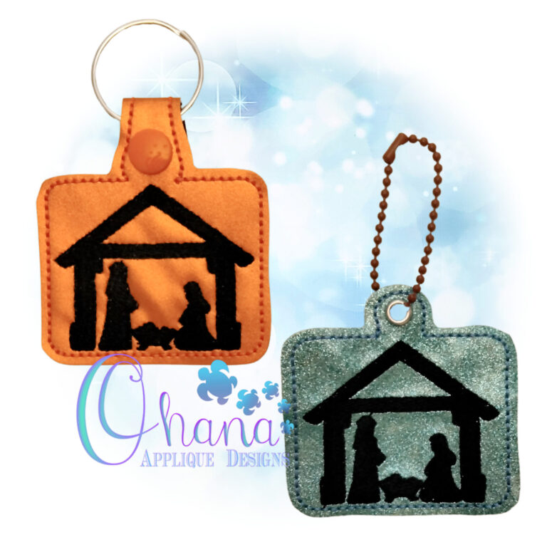 Nativity Key Chain