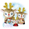 OAD Pocket Reindeer Stuffie 2000 Pocket Reindeer Stuffie