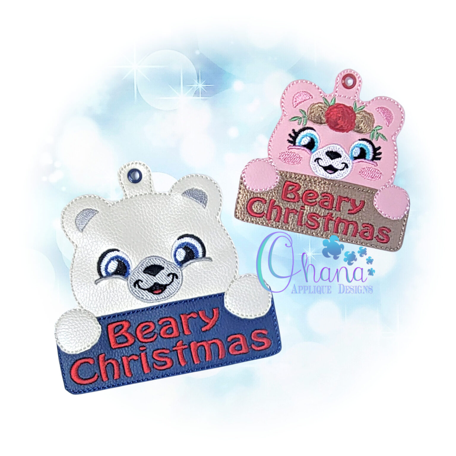 OAD Polar Bear LT 2000 Polar Bear Luggage Tag