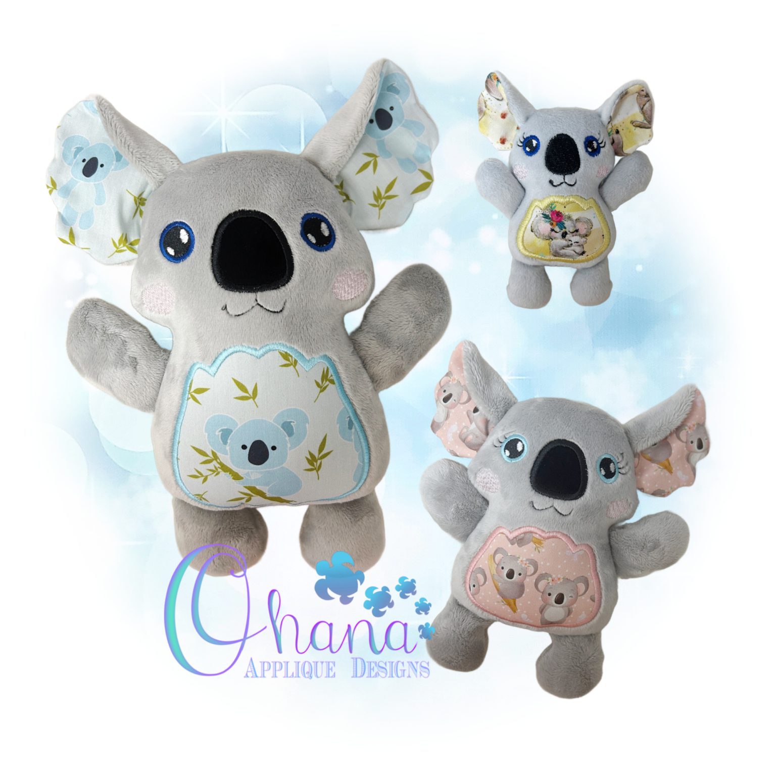 OAD Thyme Koala Stuffie 2000 copy 2 Thyme Koala Stuffie Embroidery