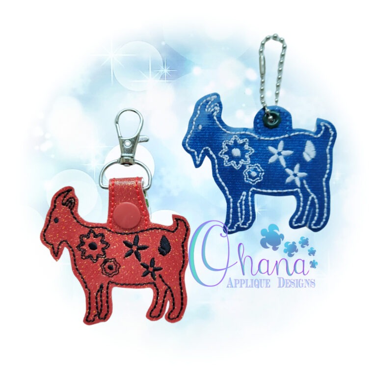 Year of the Goat Key Chain