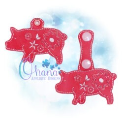 Year of the Pig Key Chain