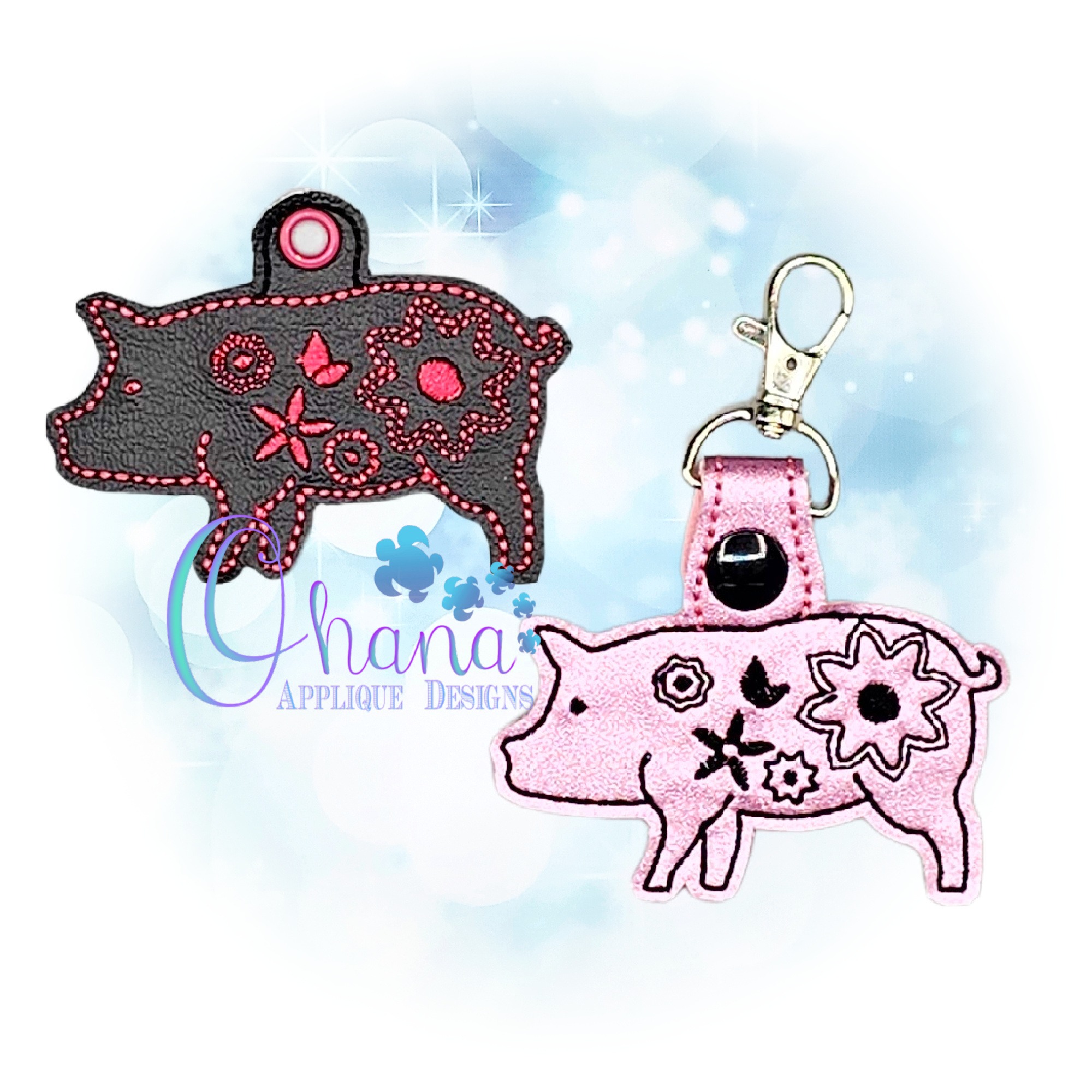 Year of the Pig Key Chain
