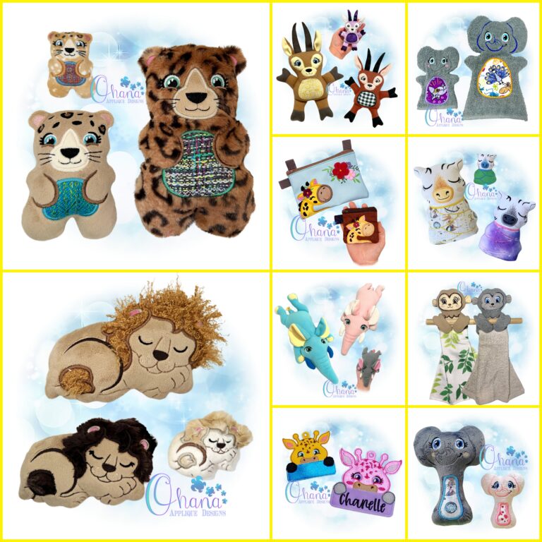 Safari Week Bundle Embroidery