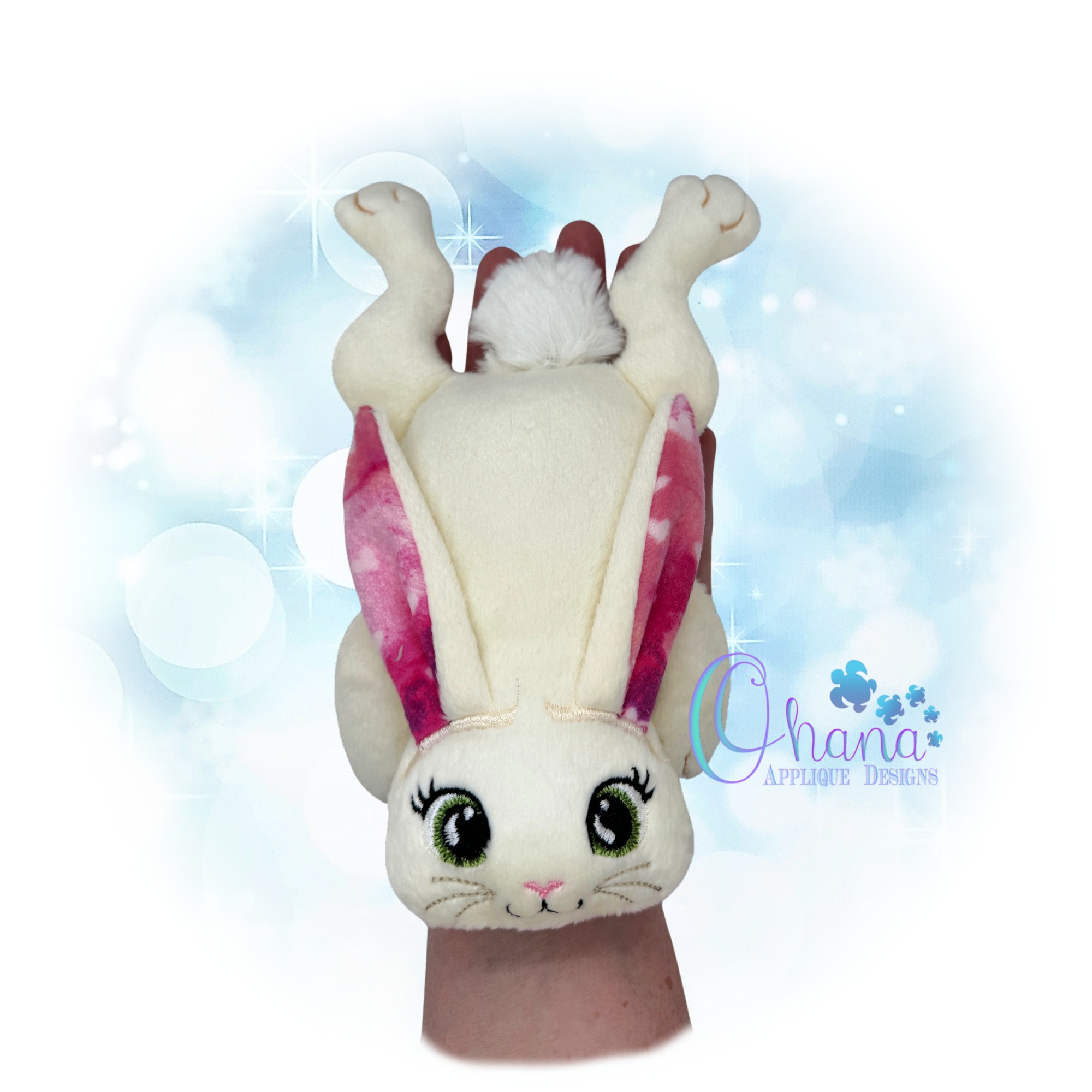 Floppy Bunny Stuffie Embroidery