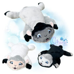 Floppy Lamb Stuffie Embroidery
