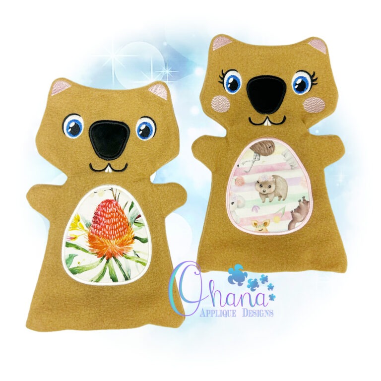 Wombat Hand Puppet