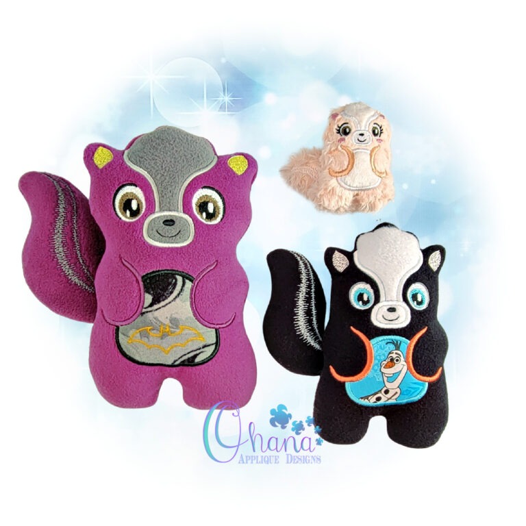 Chubby Skunk Stuffie