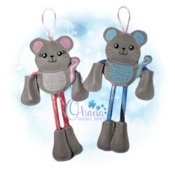 Mouse Candy Cane Holder