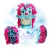 Porcupine Stuffie Embroidery Design