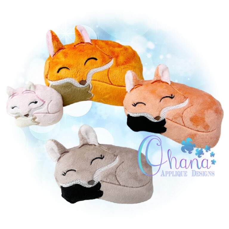 Sleeping Fox Stuffie