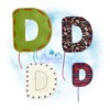 OAD 2403 Letter D LB 2000 Letter D Lacing Board