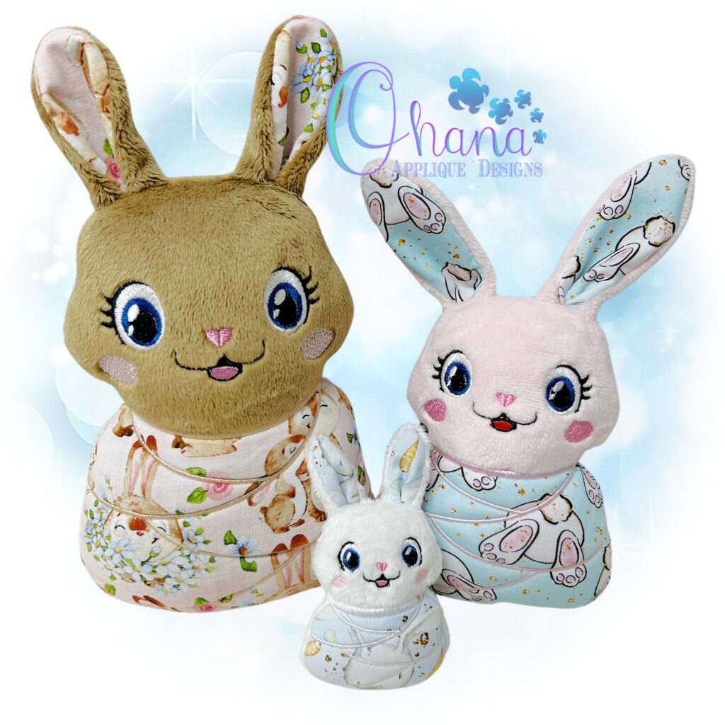 Bunny Apllique Swaddle main image 1