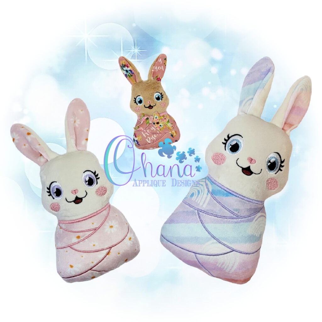 Bunny Apllique Swaddle