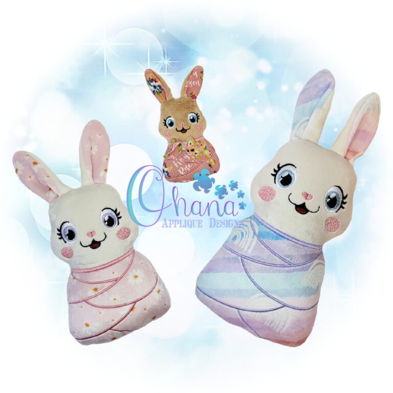 Swaddle Baby Bunny Stuffie