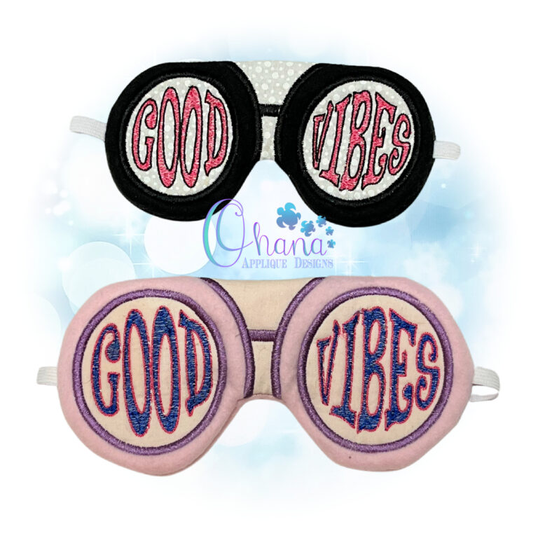 Good Vibes Sleep Mask