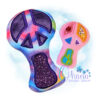 OAD 2405 Peace Rattle 2000 copy 2 Peace Symbol Rattle