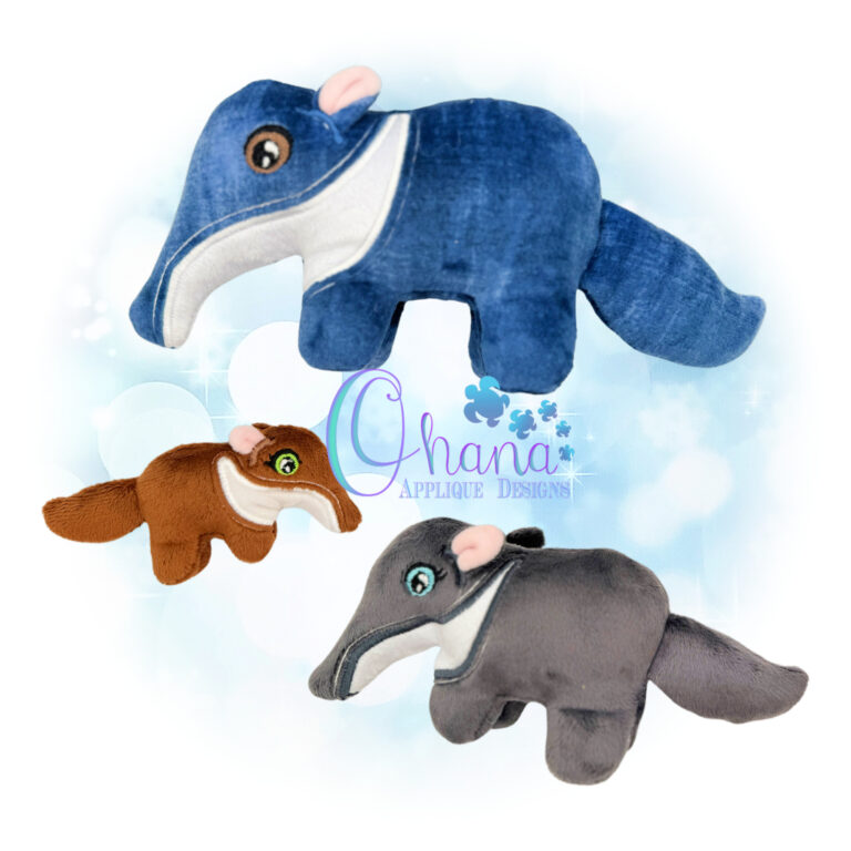 3D Anteater Stuffie