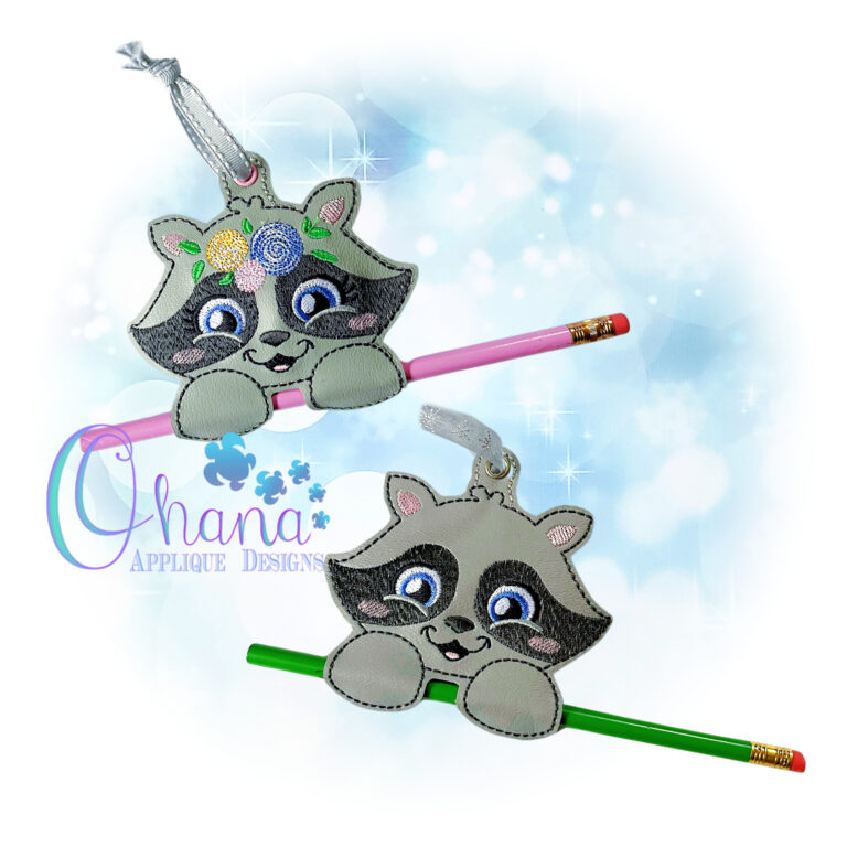 Raccoon Single Candy Cane