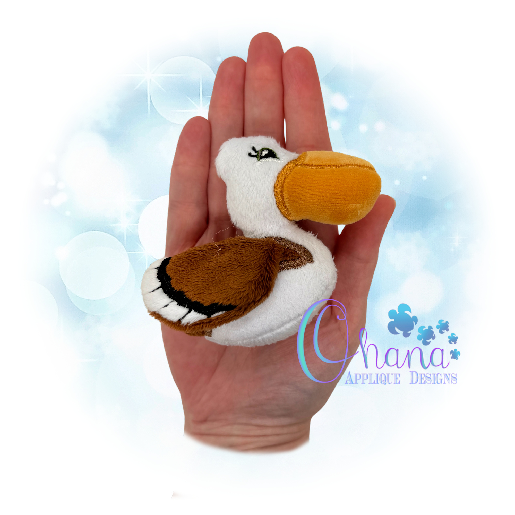 3D Pelican Stuffie