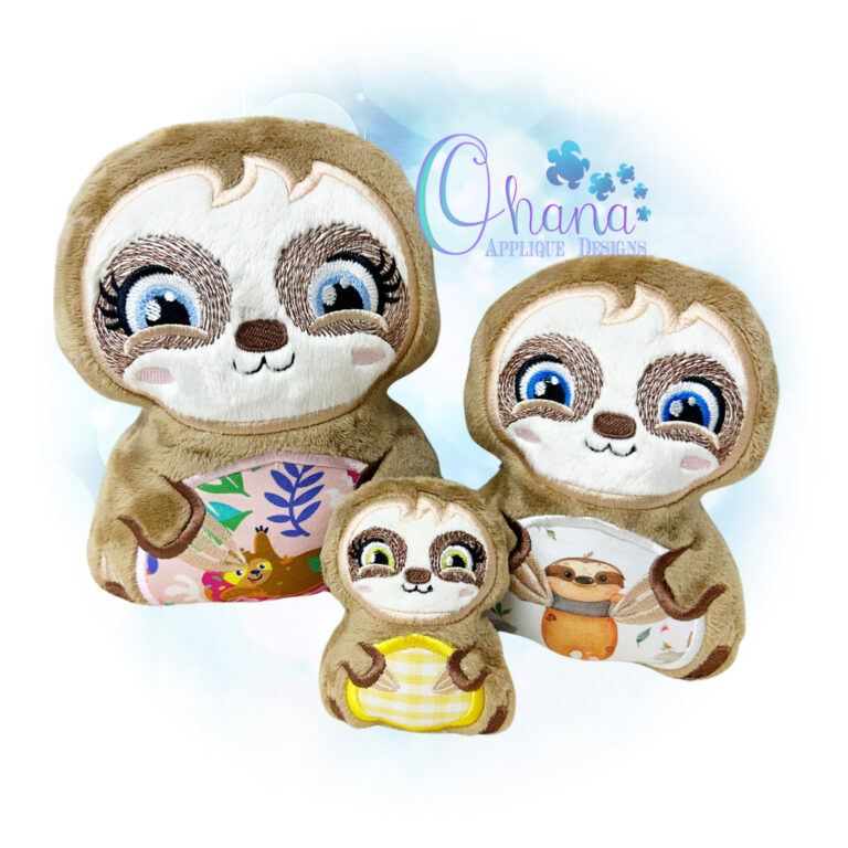 Pocket Sloth Stuffie