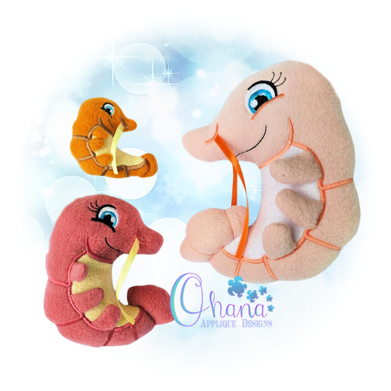Shrimp Huggie Stuffie