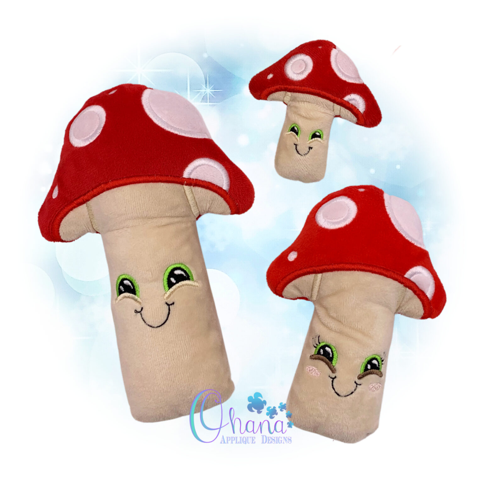 OAD 2406 Amanita Mushroom Stuffie 2000 copy Amanita Mushroom Stuffie