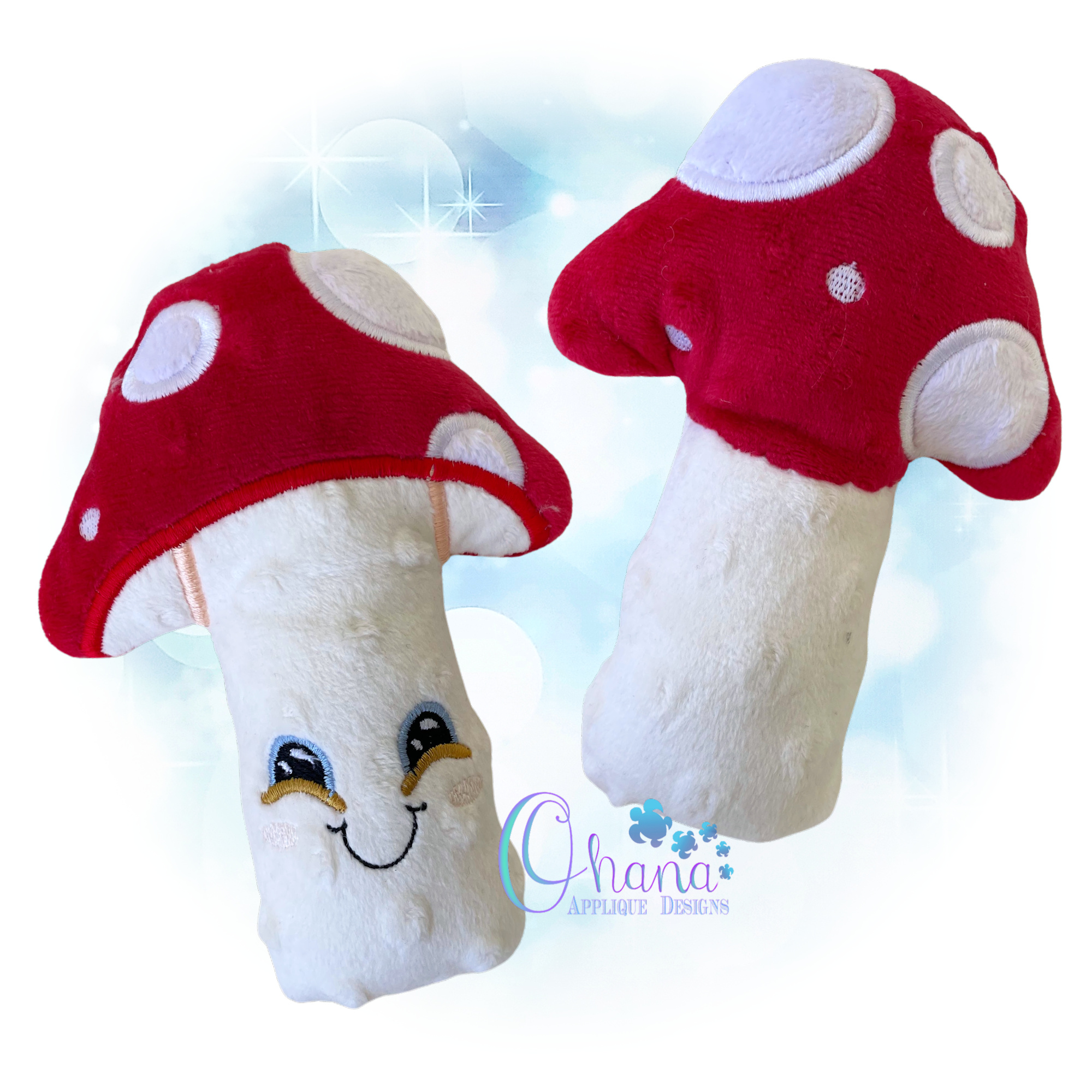 Amanita Mushroom Stuffie